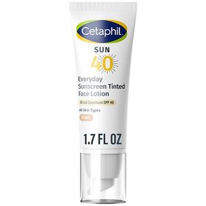 lot 8254 image: Cetaphil Sun Everyday Mineral Sunscreen Tinted Face Lotion with Zinc Oxide�� - SPF 40