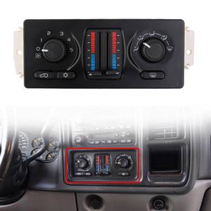lot 8268 image: Dasbecan 599-210XD AC Control Panel Compatible with 2003-2007 Chevy Silverado