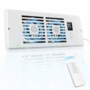 lot 9011 image: Orabriz AC Vent Booster Fan 4 x 12 Register, Fixes Room Hot & Cold Spots