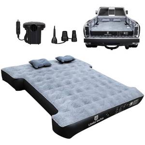 lot 9046 image: Umbrauto Inflatable Truck Bed Air Mattress for Full Size Short Truck Beds, 5.5-5.8ft, with Pump & Carry Bag. Perfect for Outdoor Adventures