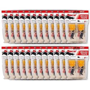 lot 9047 image: Tomcat Mouse Traps (Wooden), 24 Traps
