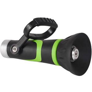 lot 9053 image: GREEN MOUNT GSFNG98 Garden Hose Nozzle, Firemans Hose Heavy Duty Nozzle, Premium Constructed Sprayer with Ergonomic Handle for Arthritis
