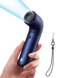lot 10092 image: Aecooly Portable Handheld Fan, Powerful Turbo Air Tube Fan