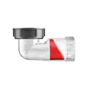 lot 10139 image: QruiLanTu Sink Trap 1 12 P-Trap Replacement Upgrade Visible Sink Drain Backflow Preventer for Kitchen, Bathroom,RV�� Garbage Disposal Sink Drain Fittings