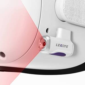 lot 10143 image: Ir Illuminator, LEKOYE Infrared Light for Meta Quest 2 PSVR2, 2 Gear Brightness Adjustable VR Accessories for Oculus Quest 2, Sensor Tracking in The Dark