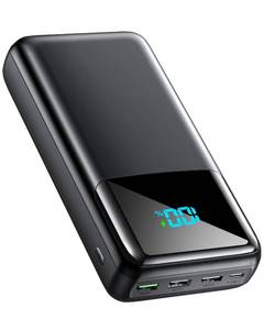 lot 12048 image: Portable Charger Power Bank 50000mAh, USB-C PD 30W Fast Charging, High Capacity External Battery Pack for Camping, Portable Phone Charger for iPhone 17161514131211 Samsung Android (Black)
