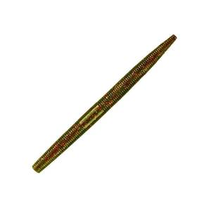 lot 14206 image: Yum Lures Dinger Classic Worm All-Purpose Soft Plastic Bass Fishing Lure - Great Texas Rigged, Wacky Style, Carolina Rigged, Pitched, Etc., Watermelon CopperRed Flake, 5