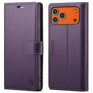 lot 14209 image: FLIPALM Wallet Case for iPhone 17 Pro Max 6.9, Purple