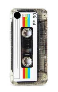 lot 14217 image: FAteamll Case for iPhone 16e Matte Finish Heavy Duty Soft Back Cover with Reinforced Corners TPU Soft Bumper Retro Cassette Tape Case Compatible with iPhone 16e