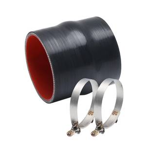 lot 14236 image: MAYSPARE 3 ID Silicone Straight Hump Hose Coupler, with 2PCS T-Bolt Clamps, 4 (102 mm) leg length, for Turbo, Intercooler, Intake Piping