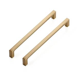 lot 19010 image: Ravinte Champagne Bronze Kitchen Square Cabinet Handles 7-12 Inch 20 Pack