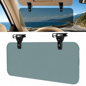 lot 19036 image: Sun Visor Extender for Car, Polarized Double-Clip, Universal Adjustable