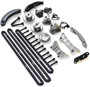 lot 19045 image: 3.6 Timing Chain Kit wChain Guide Tensioner Sprocket for 2.8L 3.0L 3.6L Chevy Equinox Malibu Traverse GMC Acadia Cadillac CTS SRX Buick Enclave V6 Engine Engine Timing Set Replace # 9-0753S 9-0753sx