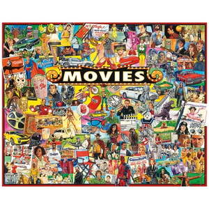 lot 19988 image: White Mountain Puzzles The Movies - 1000 Piece Jigsaw Puzzles