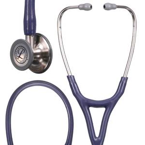 lot 20016 image: 3M Littmann Cardiology IV Diagnostic Stethoscope, 6187C, More Than 2X as Loud, Weighs Less, 27 Midnight Blue Satin-Finish Tube for Added Comfort, Flexibility and Cleanability