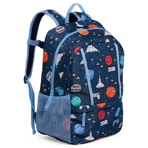 lot 20032 image: Lands End Unisex Kids Medium ClassMate Lightweight Durable Elementary School Backpack, Chambray