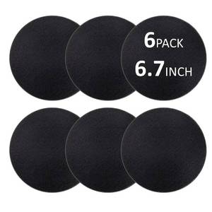 lot 20059 image: 6 Pack Compost Bin Filters 6.7 Inch, Charcoal Filters for Countertop Bin