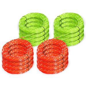 lot 20060 image: YWTESCH 8 Pack AL2420PD 0.095���� Replacement Twisted Trimmer Lines Compatible with All EGO 15-Inch String Trimmers, 112 FT Dual Color Pre-Cut Heavy Duty Weed Wacker String for EGO Line Trimmers