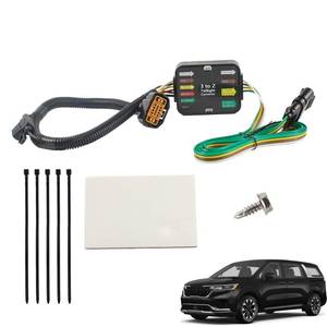 lot 20070 image: YzusGomumu 4 Way Trailer Wiring Harness Compatible with 19-24 Hyundai Kia