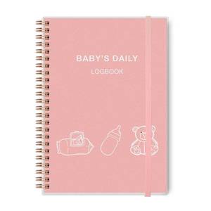 lot 20075 image: Babys Daily Log Book - A5 Baby Care planner for Newborns, Schedule for Tracking Newborns Daily Routine, 152 Easy to Fill Pages Track and Monitor Nursing, Sleep, Feeding, Diapers, Pumping - Pink