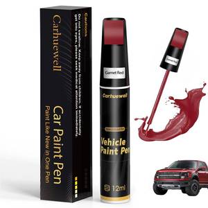 lot 20105 image: Red Touch Up Paint for Cars, Car Scratch Repair Pen, Car Paint Touch Up Pen Auto Scratches Remover Easy to Use and Quick Fix(Garnet Red)