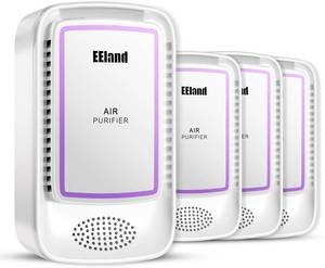 lot 20106 image: Air Purifier for Home Small Space, Plug in Odor, Ozone-Free Negative Ion