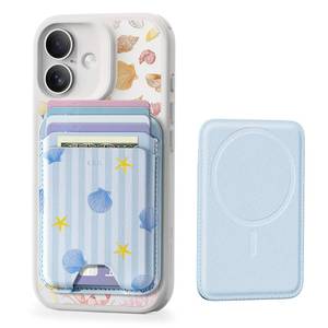 lot 20109 image: ESR Aura for MagSafe Wallet Women, 5 Card Holder for Phone, RFID Blocking