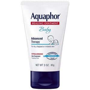 lot 20493 image: Aquaphor Baby Healing Ointment - Advanced Therapy to Help Heal Diaper Rash and Chapped Skin - 3oz. Tube (3 Pack)