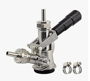 lot 2165 image: Jansam D Style Keg Coupler Stainless Steel Probe - Stock images may differ from actual product images