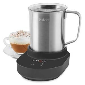 lot 1713 image: Instant Pot Instant MagicFroth 9-in-1 Electric Milk Steamer and Frother, 17oz Stainless Steel Pitcher, Hot and Cold Foam Maker and Milk Warmer for Lattes, Cappuccinos, Macchiato