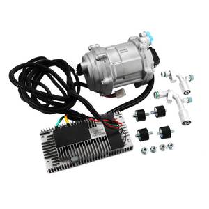 lot 1727 image: ZFQPTO 12V Auto Compressor Universal AC Electric Compressor 20ccr Air Conditioner Compressor AC.100.3851 for R134a