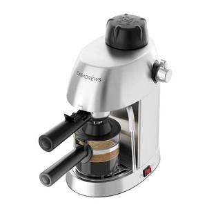 lot 1732 image: CASABREWS 3.5 Bar 4 Cup Espresso Cappuccino Machine with Milk Frother