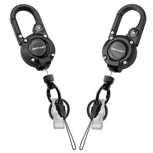 lot 2238 image: Ciwuzxs Retractable Keychain Heavy Duty, Tactical ID Badge Holder Reel