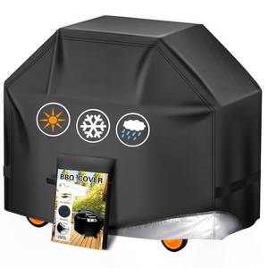 lot 2321 image: Aoretic Grill Cover, 58 inch BBQ Gas Grill Cover for Outdoor Grill, Charbroil Grill Cover Barbecue Waterproof, Anti-UV for Weber Char-Broil Monument, Dyna-glo Nexgrill Spun Polyester