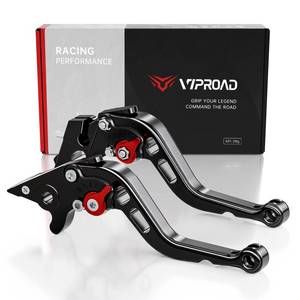 lot 2347 image: Viproad Black Motorcycle Brake Clutch Levers Set with GROM MSX125 14-25,Monkey125 18-24,CBR250R 11-15,CB300R 18-22,CBR300R 14-22,CB400FR 13-21,CB400XF 20-21,CBR500RCB500FX 13-21