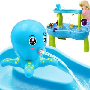 lot 2379 image: Intoypad Octopus Battery Powered Water Table Pump for Water Table Blue