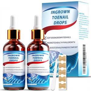 lot 2385 image: Toenail Fungus Treatment Extra Strength, 2Pcs Ingrown Nail Repair Drops, Fast Acting Natural Plant Extracts Toe and Fingernail Fungus Removal - Gently and Safely Toe Nail Extra Strength for Softener factory sealed