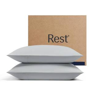 lot 2428 image: REST� Evercool� Cooling Pillowcases for Hot Sleepers, Standard, 2PCS