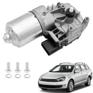 lot 2429 image: E-Vniko Front Windshield Wiper Motor Compatible with Volkswagen VW 2004-2014 Golf, 2005-2010 Jetta, 2006-2014 GTI, 2006-2016 Eos, 2006-2009 Rabbit - Replaces 1K1955119E 1Q1955119C