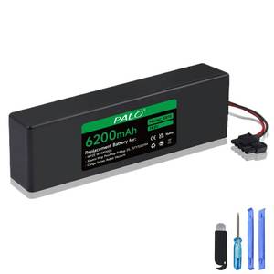 lot 4011 image: Palowextra 6200mAh Replacement Battery for Wyze WVCR200S Robot Vacuum, for Xiaomi STYTJ02YM, for Xiaomi Mop ProMop PMop 2S Robot Vacuum