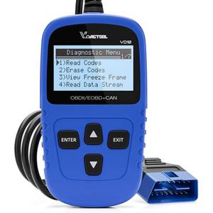 lot 4041 image: VDIAGTOOL VD10 OBD2 Scanner Code Reader Car Diagnostic Tool Engine Fault Code Reader for Turn Off CEL with Freeze FrameIM Readiness for All OBDII Protocol Cars, OBD2 Scanner Diagnostic Tool
