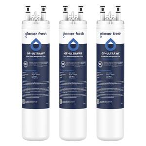 lot 4451 image: GLACIER FRESH ULTRAWF Frigidaire Refrigerator Water Filter, 3 Pack