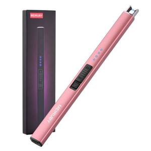 lot 4473 image: MEIRUBY Lighter Electric Candle Lighter, Birthday for Women Men Mom Wife Sister, Rechargeable USB Arc Lighters for Candle Camping BBQ