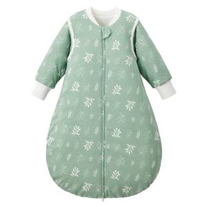 lot 4489 image: Duomiaomiao 2.5 TOG Baby Sleep Sack 100% Cotton Winter Long Sleeve Baby Wearable Blanket, Super Warm Quilted Comfy Toddler Sleeping Bag