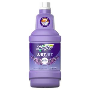 lot 5396 image: Swiffer Floor Cleaner Solution Refill, Lavender, 42.2 Fl Oz, Pack of 4