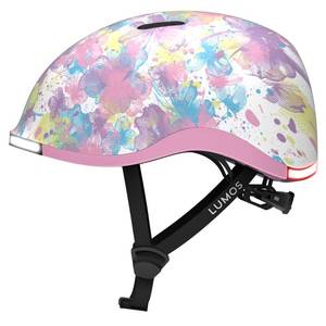 lot 5416 image: Lumos Nyxel Kid Helmet, LED Lights Customizable Front and Back, Adjustable Lightweight and Multi-Sport Cycling Bike Roller Skating Scooter Protection for Boys and Girls