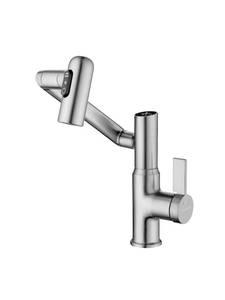 lot 5425 image: Lefton Rotatable Bathroom Faucet with Temperature Display, 3 Modes