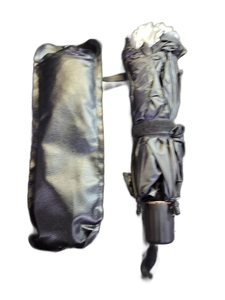 lot 6161 image: Folding Compact Umbrella with Carry Sleeve