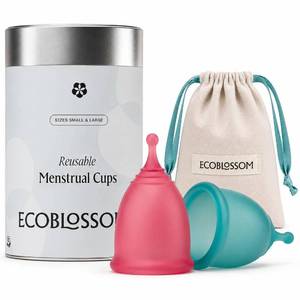 lot 6186 image: Ecoblossom Menstrual Cups, Period Cup for Women, Menstrual Disc Alternative