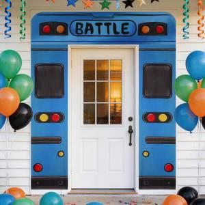 lot 6241 image: Birthday Party Decorations, Party Backdrop with Entrance Decorations
